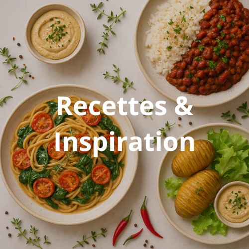 plats végétaliens pour inspiration