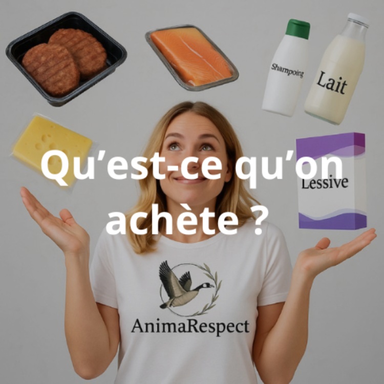 Une femme qui veut faire des achats éthiques