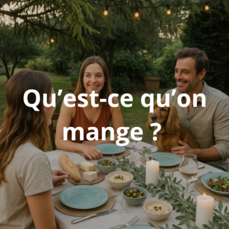 Repas éthique entre amis